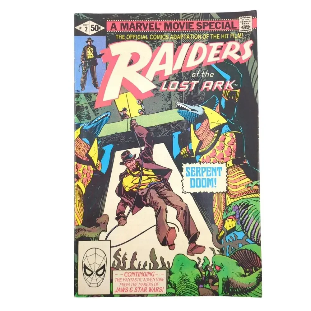 Raiders of the Lost Ark #2 Marvel Movie Special 1981 Bronze Age